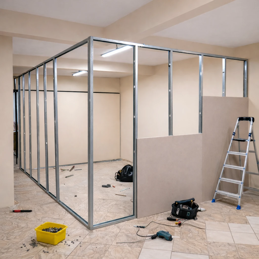 Servicio de Divisiones de Ambientes y Tabiquería - EcoOficiosGt